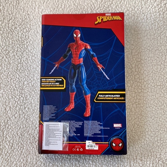 *NIB* Marvel 13" Spider-Man Talking Action Figure - Picture 4 of 9